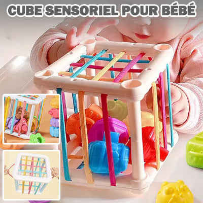 Jouet en cube d'éveil bébé