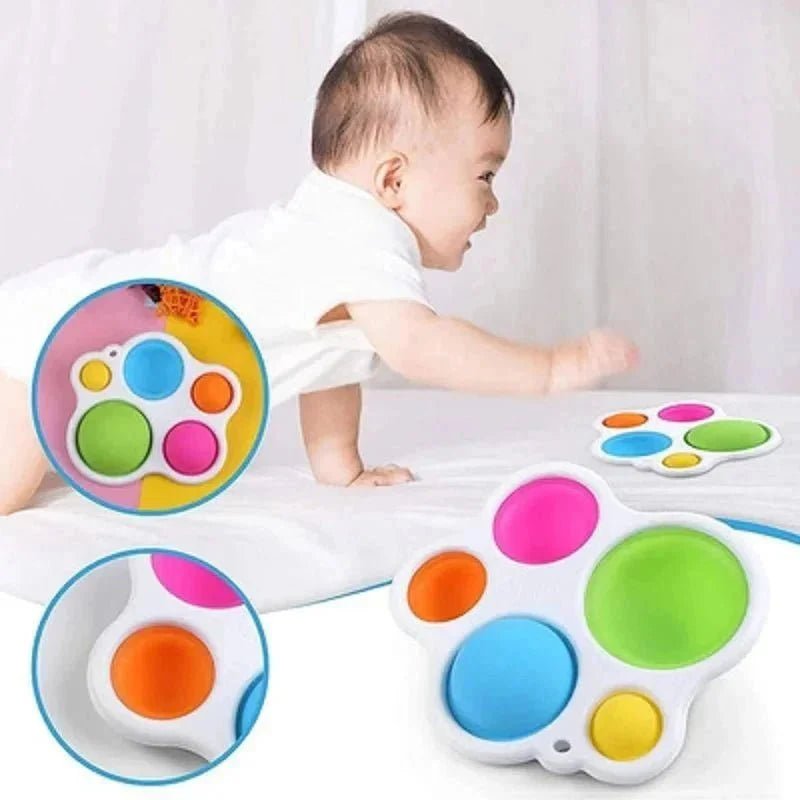 Jouet d'Éveil - PuzzleBoard™ - Blanc - Mon univers maman