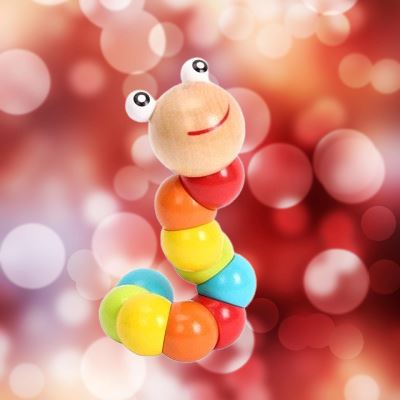 Jouet en Bois - MontessoriToys™ - Chenille - Mon univers maman
