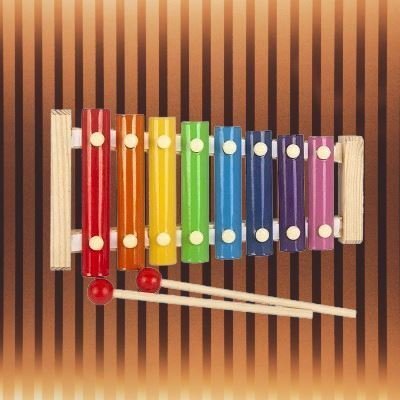 Jouet en Bois - WoodenToys™ - Xylophone - Mon univers maman