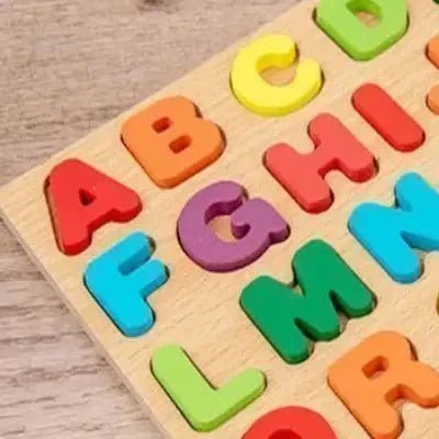 Puzzle en Bois - MontessoriToys™ - Alphabet - Mon univers maman