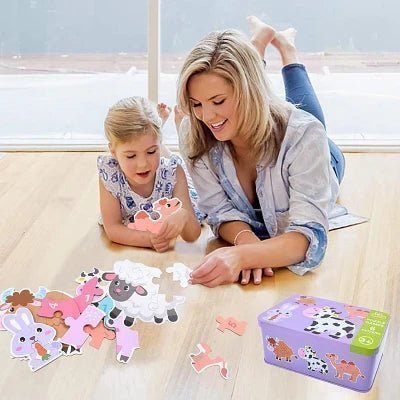 Puzzle Montessori - BabyPuzzle™ - Bétail - Mon univers maman