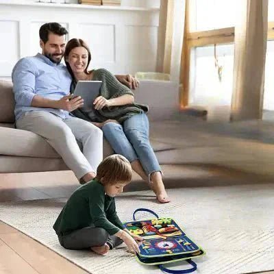 Tableau d'Activité Montessori - MontessoriBoard™ - Dinosaure - Mon univers maman